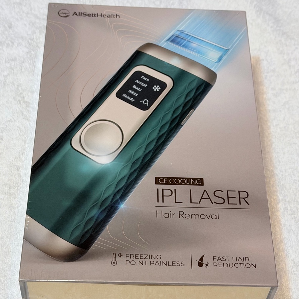 Green IPL Laser Hair Removal Device